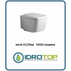 Vaso Sospeso Mod. 21/STEP Ideal Standard con sedile Bianco Euro
