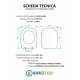 Copriwater POZZI GINORI 500 DUO Termoindurente Bianco