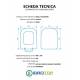 Copriwater IDEAL STANDARD CONCA Termoindurente Bianco