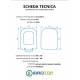 Copriwater DOLOMITE MIA Termoindurente Bianco