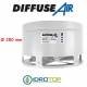 DiffuseAir Ø250 Diffusore per Ventilazione e Coltivazioni in Ambienti Chiusi-Idroponica