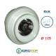 Ventilatore RVK Ø125 Centrifugo Ventilazione per DiffuseAir Ø125 Diffusore Aria -Idroponica