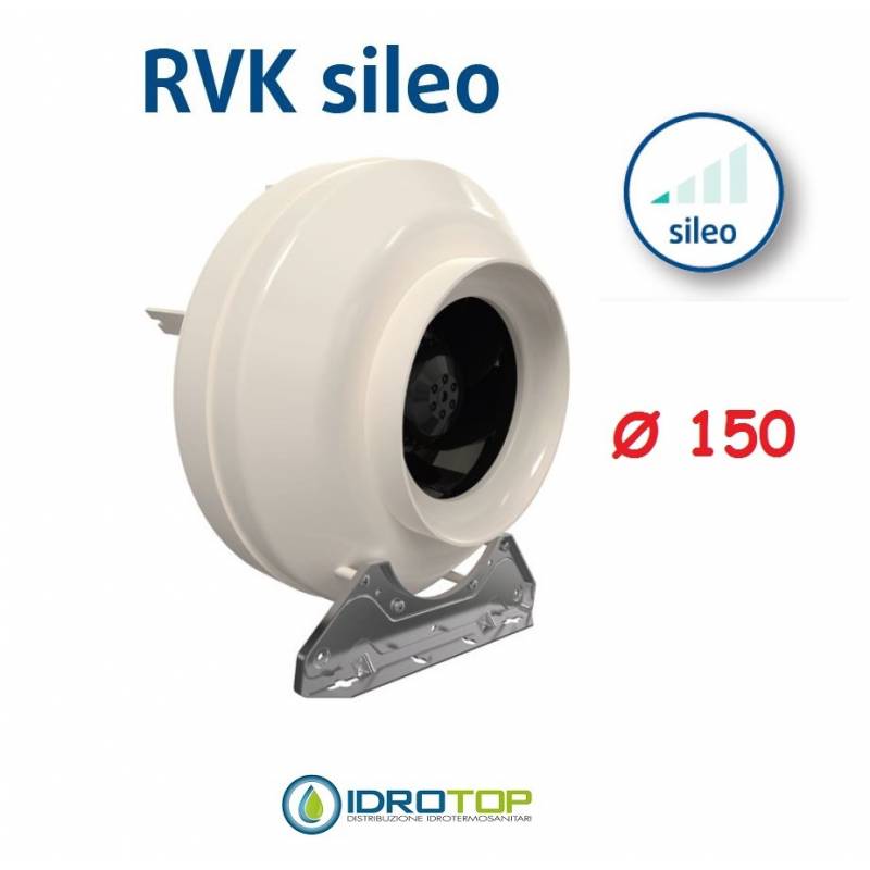 Ventilatore RVK Ø150 Centrifugo Ventilazione per DiffuseAir Ø150 Diffusore Aria -Idroponica