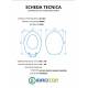 Copriwater ALTHEA ERMES Termoindurente Bianco
