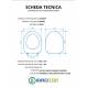 Copriwater DURAVIT MEDICI Termoindurente Bianco