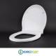 Copriwater per G.S.I. PANORAMA TERRA / SOSPESO / MONOBLOCCO TERMOINDURENTE BIANCO cerniera inox normale o rallentata soft close