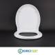 Copriwater per G.S.I. PANORAMA TERRA / SOSPESO / MONOBLOCCO TERMOINDURENTE BIANCO cerniera inox normale o rallentata soft close