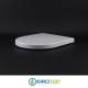 Copriwater per AXAONE UNO CERAMICA TERMOINDURENTE BIANCO cerniera inox normale o rallentata soft close