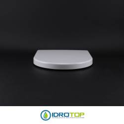 Copriwater per AXA ONE come ORIGINALE TERMOINDURENTE BIANCO cerniera inox normale