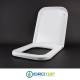 Copriwater per G.S.I. TRACCIA TERMOINDURENTE BIANCO cerniera inox normale o rallentata soft close
