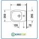 serie D-CODE  misure tecniche