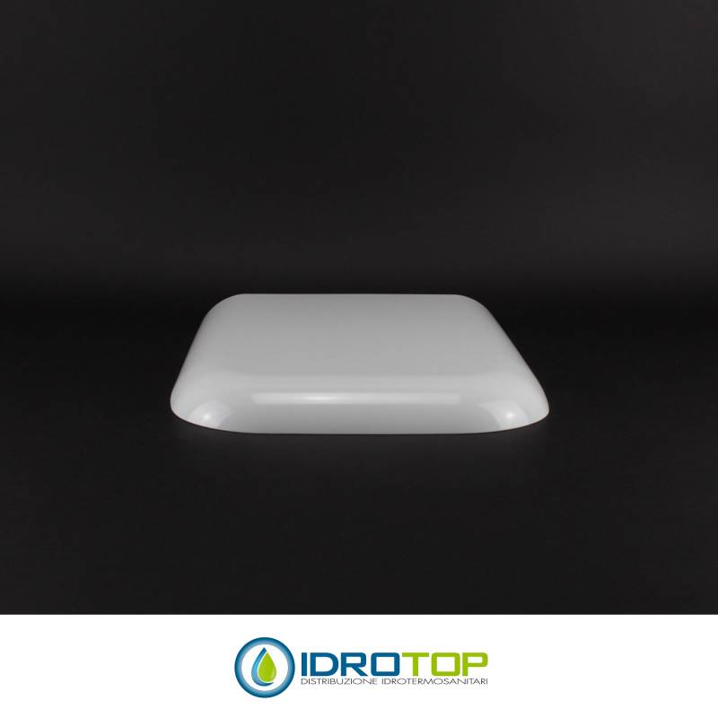 Copriwater per CIELO SHUI TERMOINDURENTE BIANCO cerniera inox normale o rallentata soft close