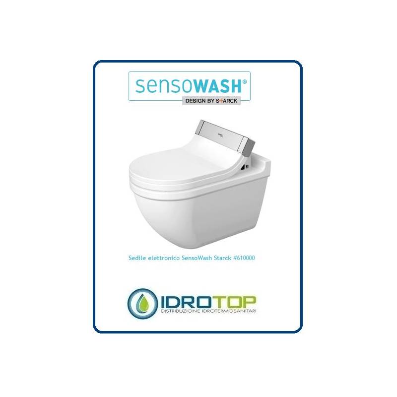 Vaso Sospeso compreso di  Sedile Elettronico SENSO WASH  Stark 3 Duravit