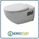 Vaso Sospeso DURAPLUS Colomba in Ceramica-Water comprensivo di Sedile colore Bianco DURAVIT