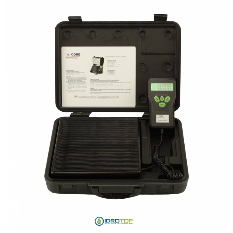 Bilancia Elettronica Lcd Portata 100 kg per Gas Refrigerante-Idrotop