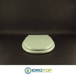 Copriwater Pozzi Ginori OLIMPICA-ALFEO VERDE R.G.  Cerniera Cromo-Sedile-Asse Wc 