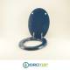 Copriwater Ideal Standard  ELLISSE-ELLISSE PIU'' FONDALE  Cerniera Cromo-Sedile-Asse Wc