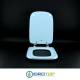 Copriwater Ideal Standard  CONCA AZZURRO SUSSURRATO  Cerniera Cromo-Sedile-Asse Wc