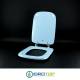 Copriwater Ideal Standard  CONCA AZZURRO SUSSURRATO  Cerniera Cromo-Sedile-Asse Wc