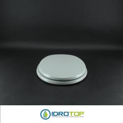 Copriwater Ideal Standard  ELLISSE-ELLISSE PIU'' GRIGIO SUSSURRATO  Cerniera Rallentata Soft Close Cromo-Sedile-Asse Wc