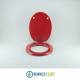 Copriwater Ideal Standard  ELLISSE-ELLISSE PIU'' ROSSO BERTOCCI  Cerniera Cromo-Sedile-Asse Wc