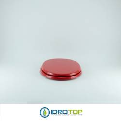 Copriwater Ideal Standard  ELLISSE-ELLISSE PIU'' ROSSO BERTOCCI  Cerniera Rallentata Soft Close Cromo-Sedile-Asse Wc