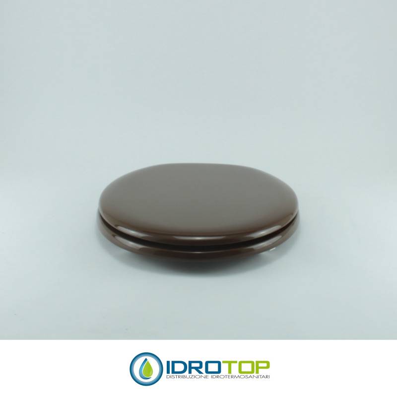 Copriwater Globo  LEI  NOCE  Cerniera Rallentata Soft Close Cromo-Sedile-Asse