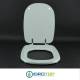 Copriwater Ideal Standard  TESI GRIGIO SUSSURRATO  Cerniera Cromo-Sedile-Asse Wc