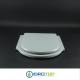 Copriwater Dolomite ZAGARA GRIGIO SUSSURRATO Cerniera Rallentata Soft Close Cromo-Sedile-Asse Wc