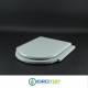 Copriwater Dolomite ZAGARA GRIGIO SUSSURRATO Cerniera Rallentata Soft Close Cromo-Sedile-Asse Wc