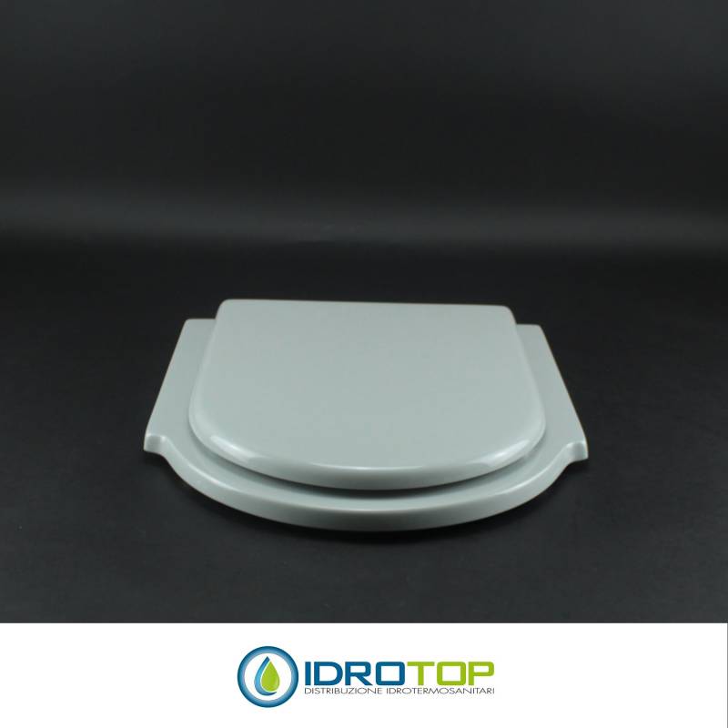 Copriwater Dolomite ZAGARA GRIGIO SUSSURRATO Cerniera Cromo-Sedile-Asse Wc