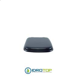 Copriwater Ideal Standard  CONCA MIRTILLO  Cerniera Cromo-Sedile-Asse Wc
