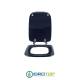 Copriwater Ideal Standard  CONCA MIRTILLO  Cerniera Cromo-Sedile-Asse Wc