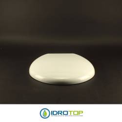 Copriwater per ALTHEA FLO' TERMOINDURENTE BIANCO come ORIGINALE TERMOINDURENTE cerniera inox normale o rallentata soft close