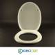 Copriwater per ALTHEA FLO' TERMOINDURENTE BIANCO come ORIGINALE TERMOINDURENTE cerniera inox normale o rallentata soft close