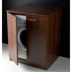 Coprilavatrice , mobile porta lavatrice per lavanderia modello Bosco     