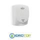 Asciugamani elettrico automatico WORLD DRYER VERDEDRI in alluminio verniciato colorato