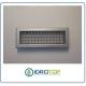 Bocchette Griglie 400X150mm in alluminio con Alette orientabili Singolarmente