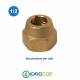 Kit 5 Bocchettone con Filetto 1/2" Sae per Tubi Climatizzatori-Giunto
