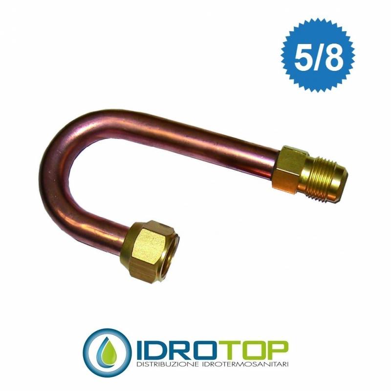Raccordo di Inversione 180° in rame da 5/8" Sae per Split Climatizzatori