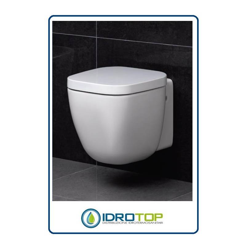 Vaso Sospeso ONE in ceramica Rak Ceramics colore Bianco