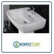 Lavabo ONE 60x46 in Ceramica Rak Ceramics colore Bianco