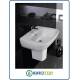 LAVABO ONE con semi colonna