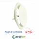 Valvola Bocchetta Diam.200mm MANDATA BIANCA Completa di Collarino