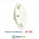 Valvola Bocchetta Diam.125mm MANDATA BIANCA Completa di Collarino