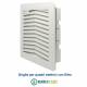 Griglia di Aerazione/Ripresa 200x200mm in ABS con Filtro per Quadri Elettrici