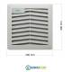 Griglia di Aerazione/Ripresa 200x200mm in ABS con Filtro per Quadri Elettrici