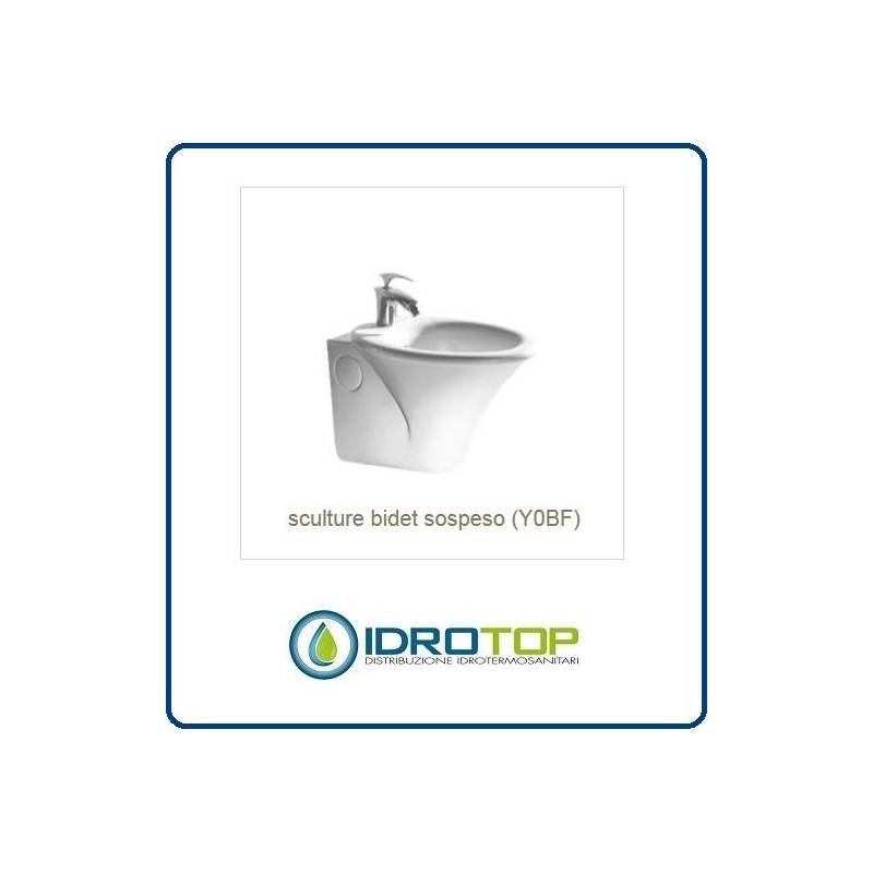 Bidet sospeso Sculture