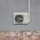 Jimmy Copri Climatizzatore/Condizionatore BIANCO per Unità Esterna L1100xH830xP590 in Alluminio Composito