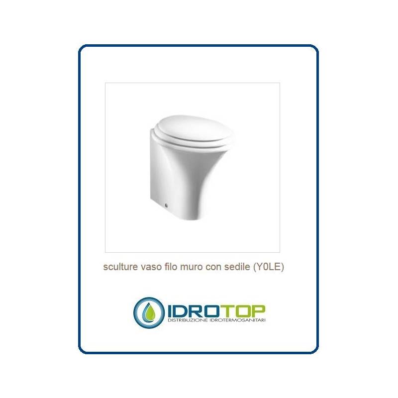 Vaso filo muro Sculture